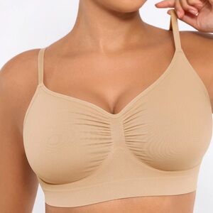 Everyday Nude Wireless Comfort Bra with Adjustable Straps
